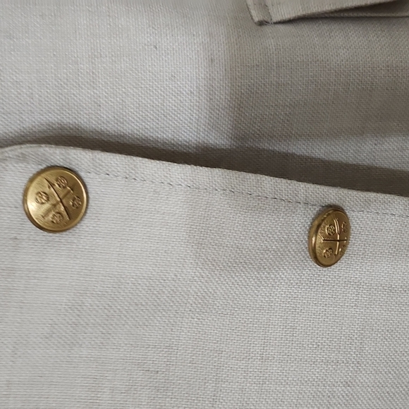 Men's Made In Poland Tan Suit Jacket 42S In Mint Condition - Picture 2 of 8